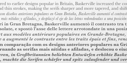 Baskerville No. 2 Font Poster 5